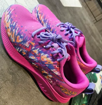 Used Asics Running Shoes bike