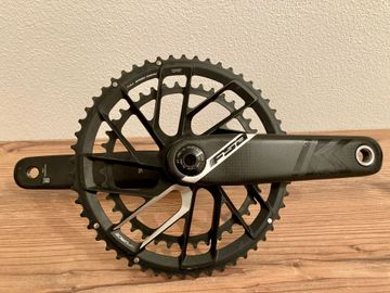 Fsa K-Force Team Edition Carbon Crank Drivetrain & Pedals usato