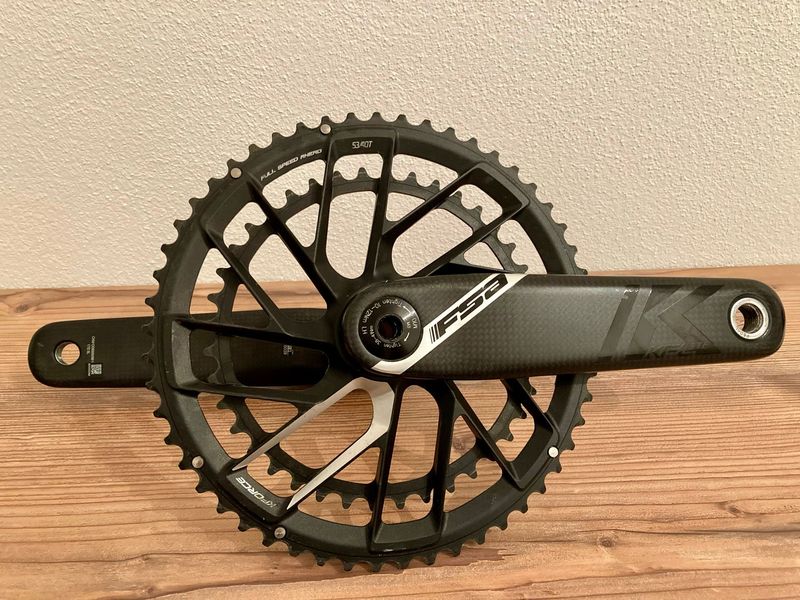 Fsa K-Force Team Edition Carbon Crank Drivetrain & Pedals d'occasion