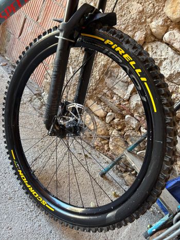 Used Pirelli Scorpion Race Tires 2025 bike