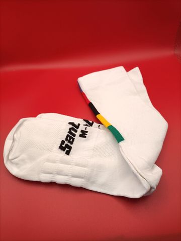 Gebrauchtes Santini UCI Rainbow Cycling Socks 2025 bike — Bild 8 von 8