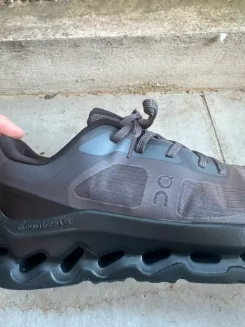 Used On Running ON Sneakers Brown Black bike — image 4 of 6