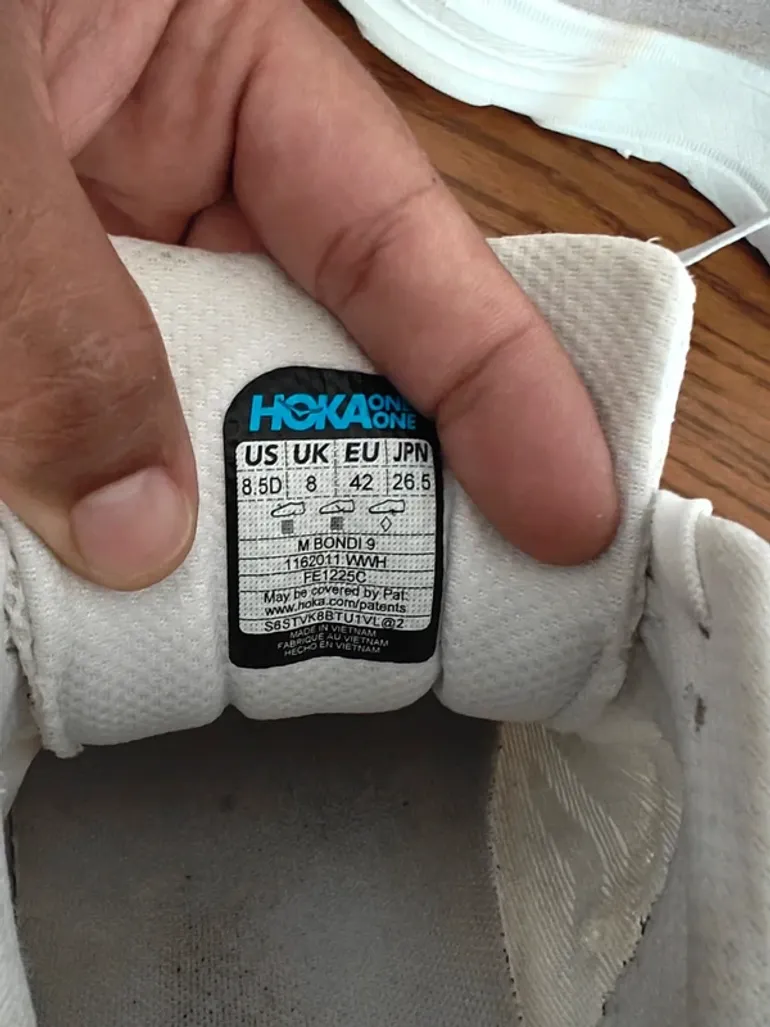 Tweedehands Hoka Bondi 9 bike — afbeelding 8 van 9