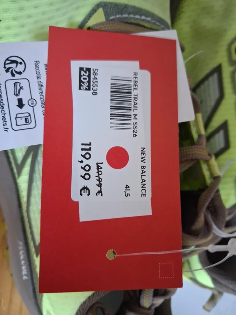 New Balance Fuel Cell Rebel Trail bike d'occasion — image 5 sur 7