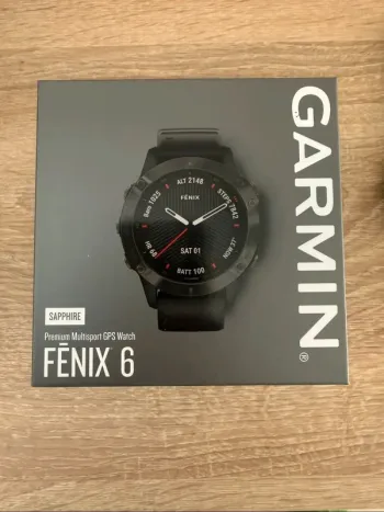 Used Garmin Fenix 6 Sapphire bike