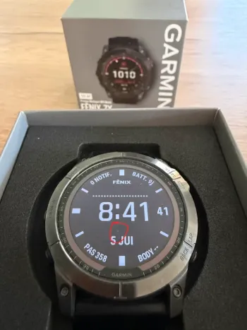 Used Garmin Fenix 7X Solar bike — image 4 of 4