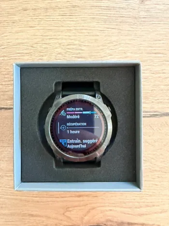 Used Garmin Fenix 7X Solar bike — image 2 of 4