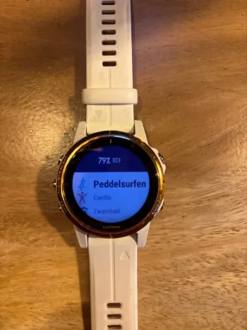 Used Garmin Fenix 5S Plus Sapphire bike — image 2 of 4