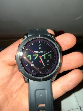 Used Garmin Fenix 7X Sapphire Solar 2024 bike