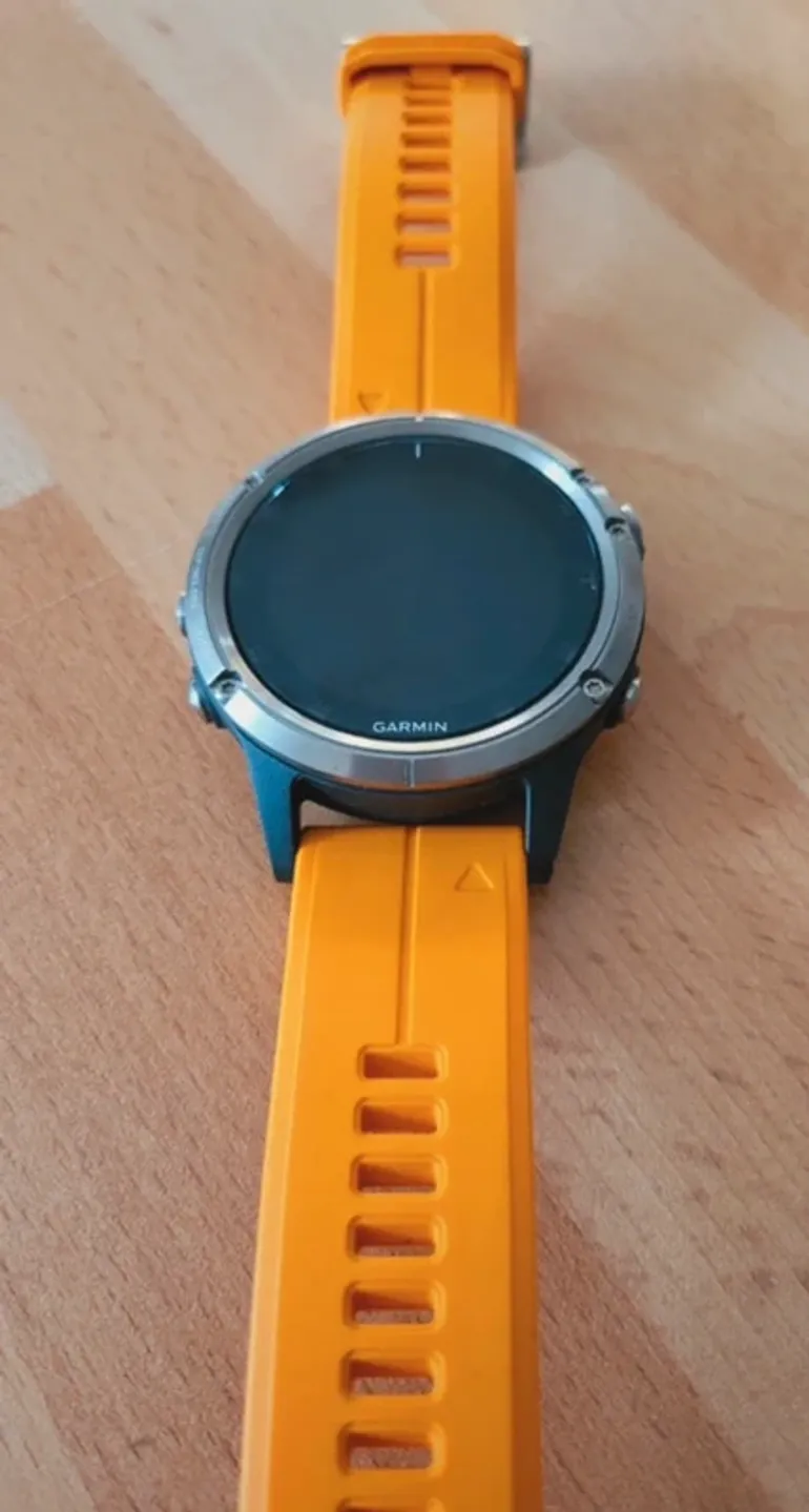 Used Garmin Fenix 5 Plus Sapphire bike — image 2 of 3