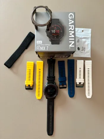 Käytetty Garmin Fenix 7 Solar bike