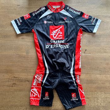 Used Nalini Caise d’Epargne Pinarello Cycling Kit bike