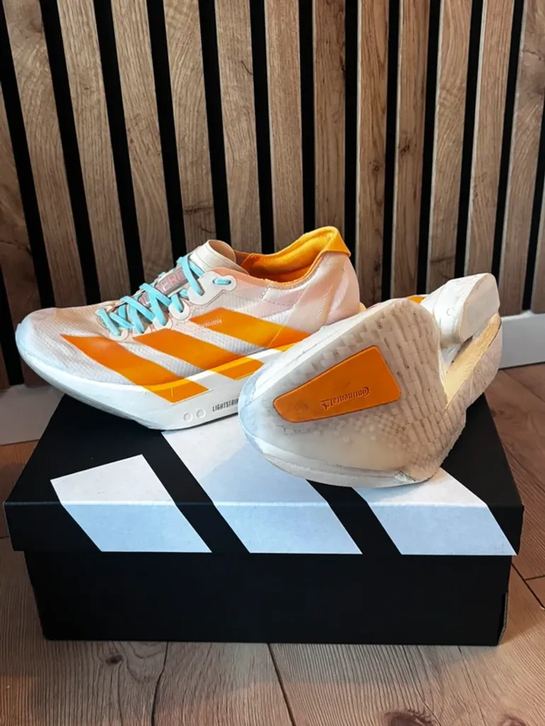 Orange Adios Adizero Pro 4 bike usato — immagine 4 di 4