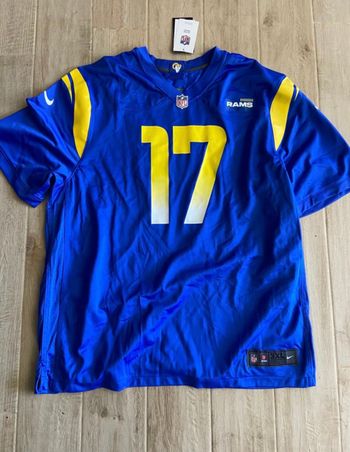 Použité Nike NFL Los Angeles Rams Puka Nacua #17 Jersey bike