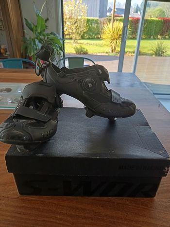 Used Specialized S-Works Triathlon Shoes bike