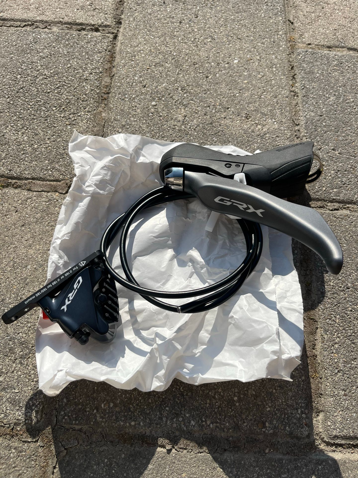 GRX Shimano Brake BL-RX810 Lever | Disc シマノ Caliper Left Excel
