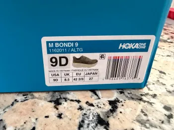 Hoka Bondi 9 bike d'occasion — image 6 sur 6