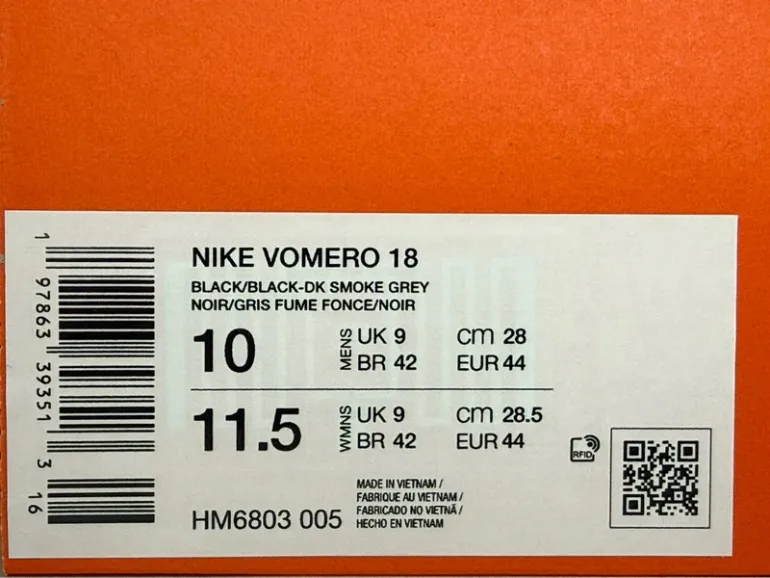 Used Nike Vomero 18 bike — image 4 of 4