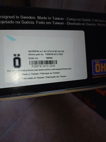 Brugt Öhlins RXF34 m.2 2026 bike — billede 6 af 17