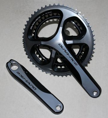 Shimano Dura Ace FC-9000 Drivetrain & Pedals usato