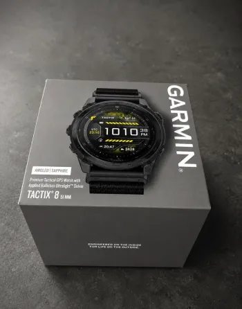 Used Garmin Tactix 8 Amoled Sapphire 51mm bike — image 2 of 7