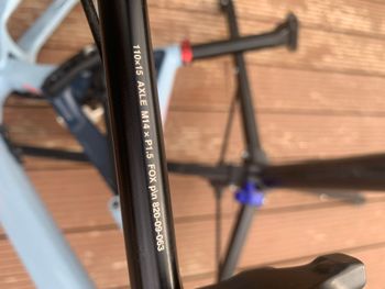 Brugt Fox 38 Elite 2021 bike — billede 5 af 7