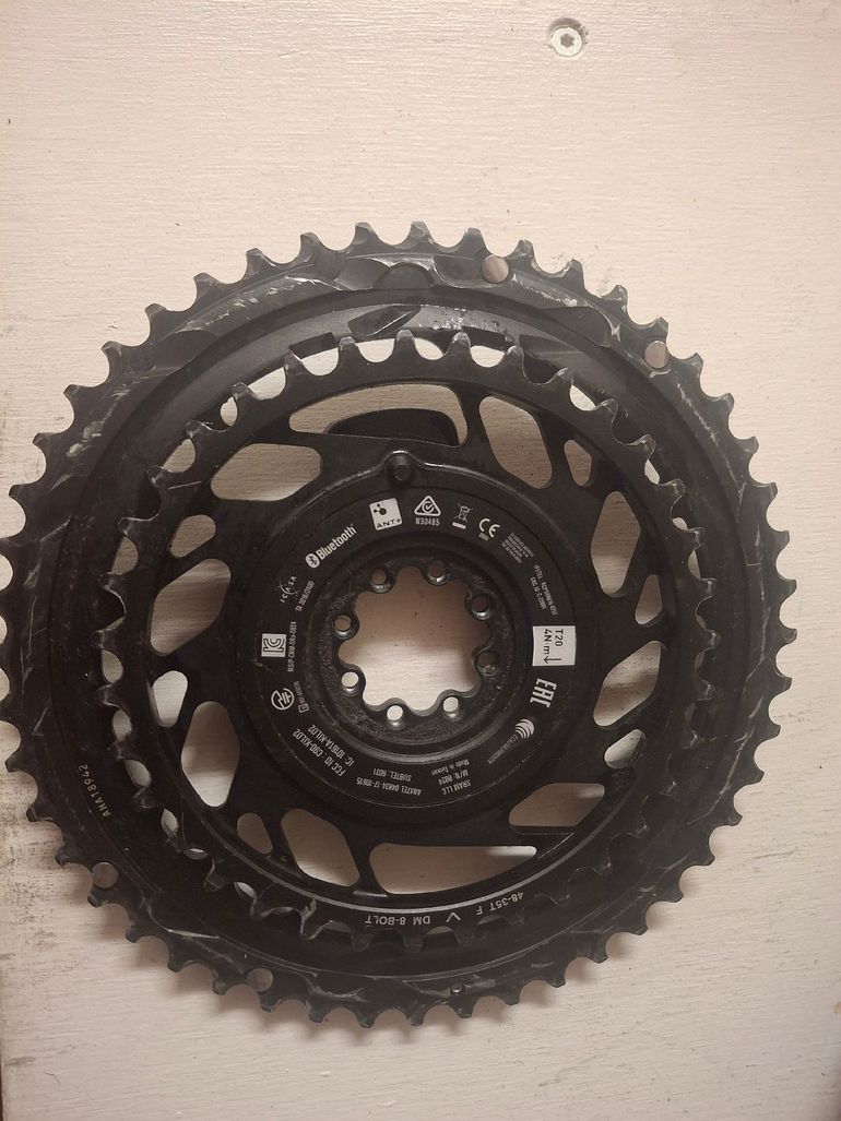 Brugt Sram Chainring 48/35 with Powermeter 2025 bike — billede 2 af 2