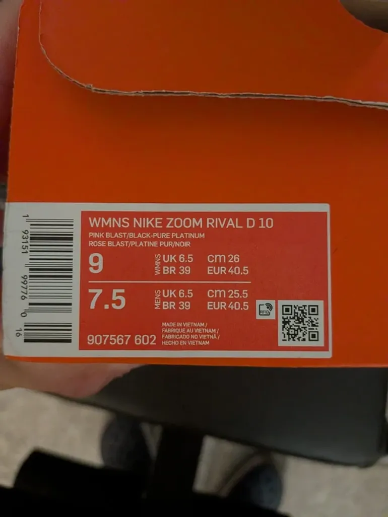 Used Nike Zoom Rival D 10 bike — image 5 of 5