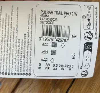 Salomon Pulsar trail pro 2 bike de segunda mano — imagen 6 de 7