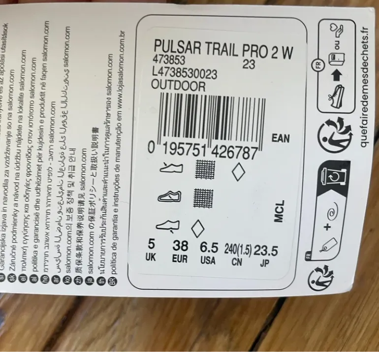 Salomon Pulsar trail pro 2 bike de segunda mano — imagen 6 de 7