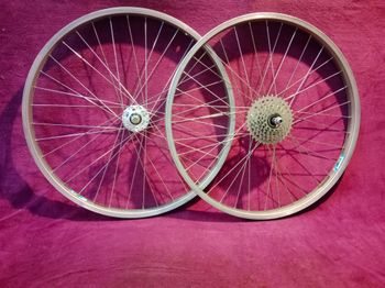 Used Ruote Cerchi Ambrosio competiotion Durex e mozzi shimano XT M700 bike