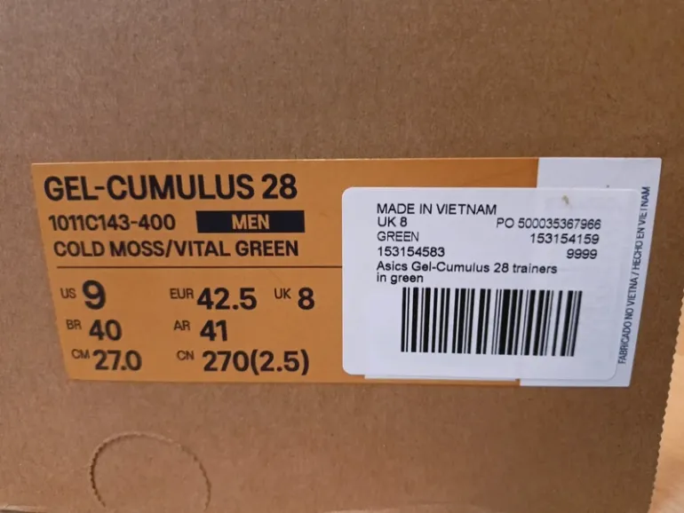 Used Asics Gel Cumulus 28 bike — image 13 of 15