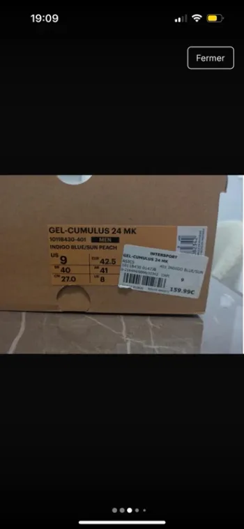 Käytetty Asics Gel Cumulus bike — kuva 8 / 8