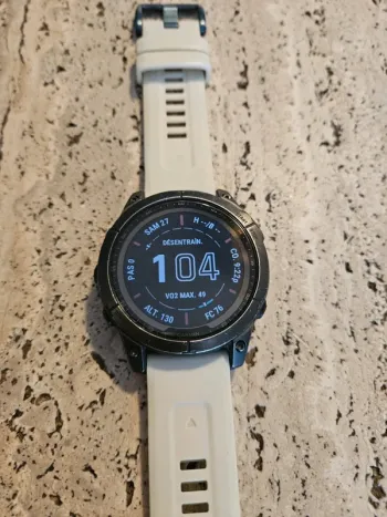 Garmin Fénix 7 Sapphire Solar bike d'occasion — image 4 sur 4