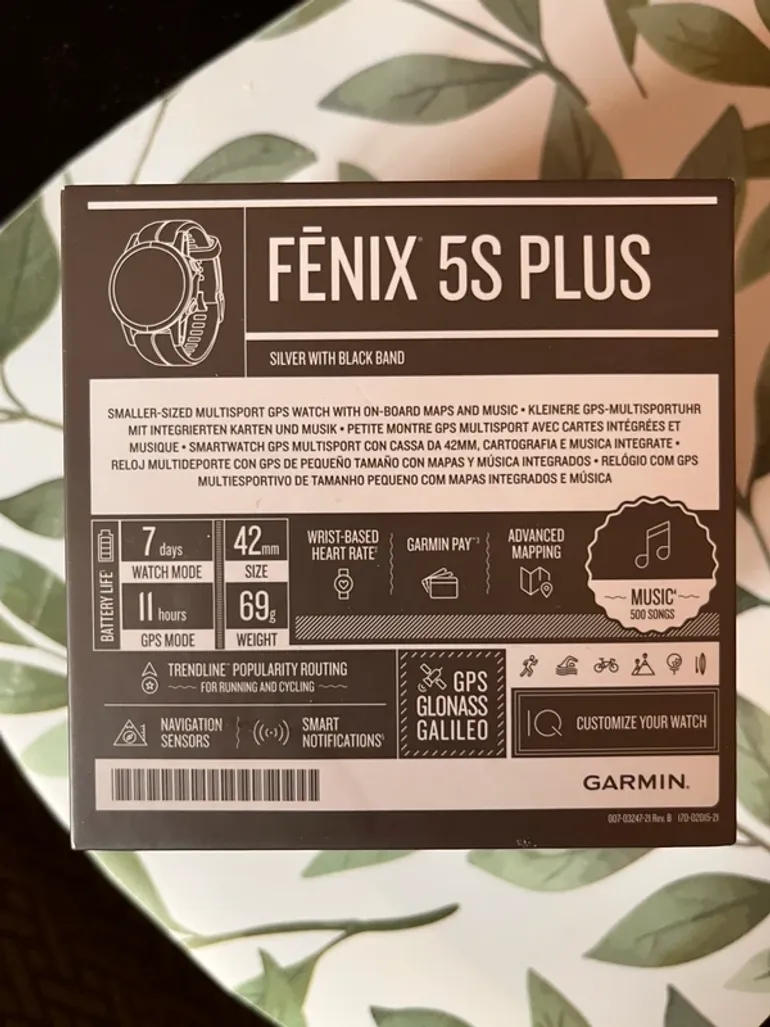 Used Garmin fenix 5s plus bike — image 2 of 4