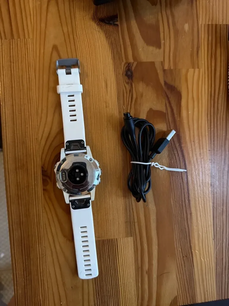 Used Garmin Fenix 5S Plus Sapphire edition bike — image 2 of 4