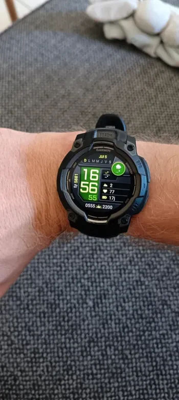 Used Garmin Instinct 3 AMOLED bike