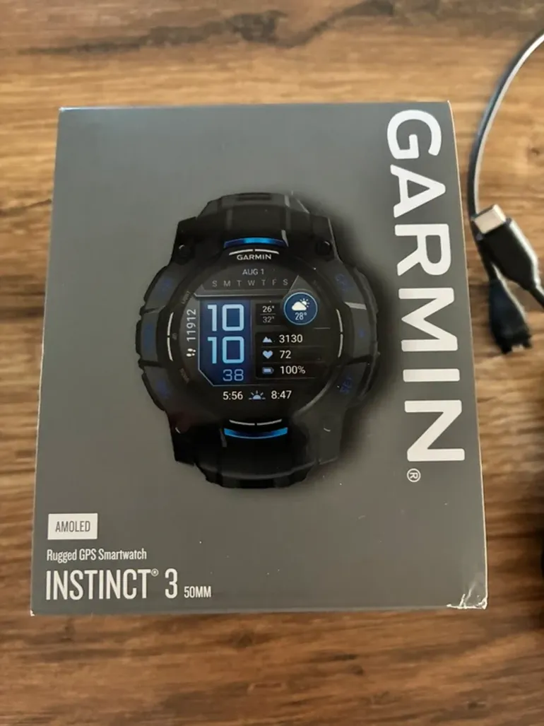 Used Garmin Instinct 3 AMOLED bike — image 2 of 7