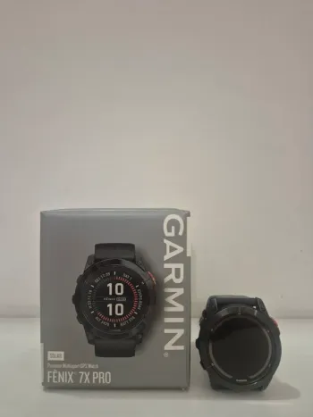 Used Garmin Fenix 7X Pro Solar bike