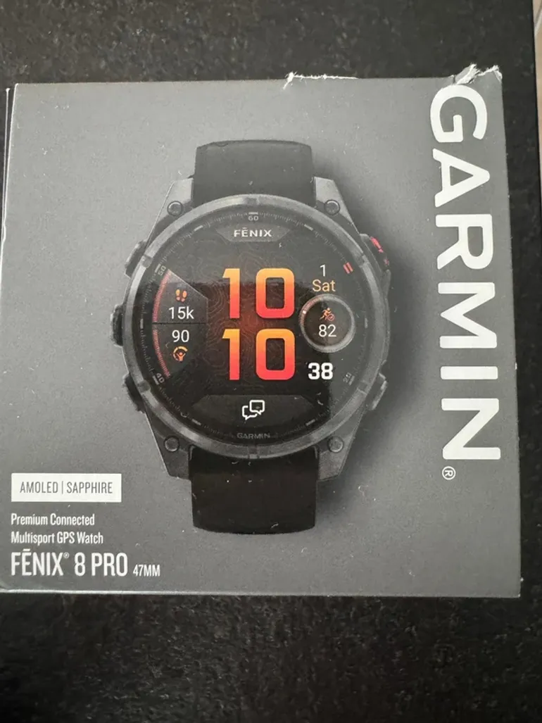Used Garmin Fenix 8 Pro bike — image 4 of 4