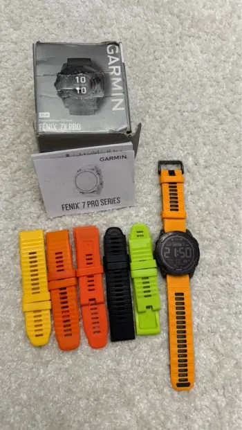 Tweedehands Garmin Fenix 7 X Pro Solar bike — afbeelding 6 van 6
