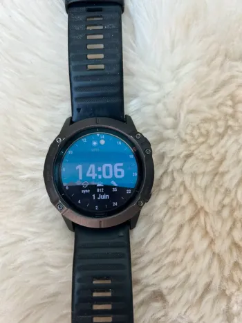 Tweedehands Garmin Fenix 6X Pro Solar bike