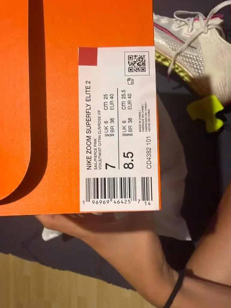 Brugt Nike Pointe d’athlétisme bike — billede 6 af 6