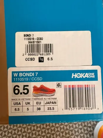 Used Hoka bondi 7 bike — image 6 of 6