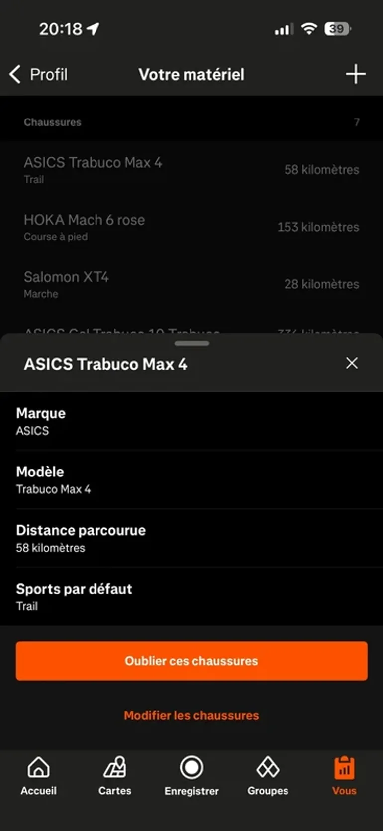 Used Asics Trabuco Max 4 bike — image 9 of 9