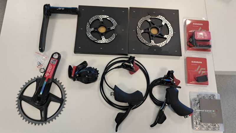 Sram Force XPLR D1 Wide Groupset 2024 Groupset d'occasion