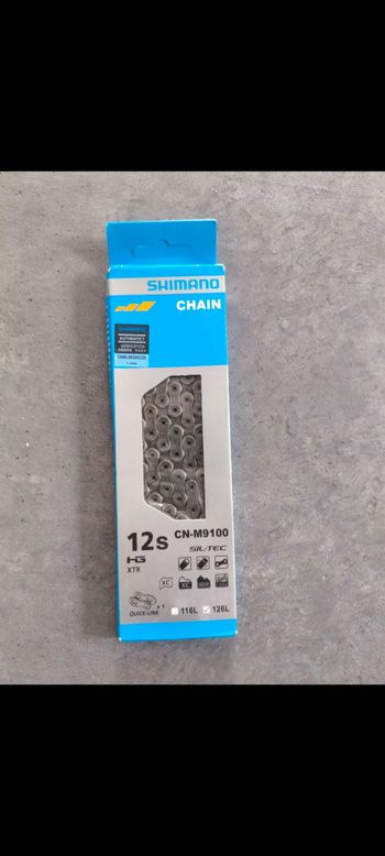 Shimano CN-M9100 12 Speed Chain bike d'occasion