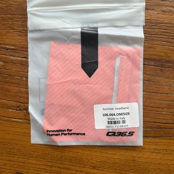 Used Q36.5 Summer Headband// NEW!! 50% OFF!! 2026 bike