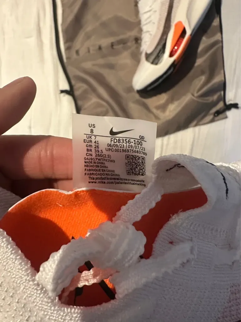 Gebrauchtes Orange Nike Air Zoom Alphafly NEXT% 3 bike — Bild 7 von 14