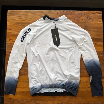 Used Q36.5 Gregarius Hybrid Light Collar Fade Long Sleeve Jersey L// NEW!! 50% OFF!! 2026 bike